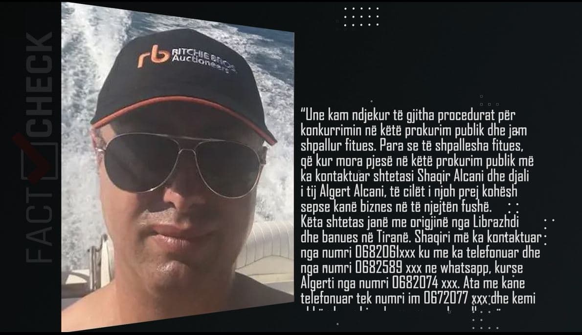 “Do të vrasim ty, familjen dhe djalin nëse nuk tërhiqesh nga tenderi”, mafia kërcënon biznesmenin fitues