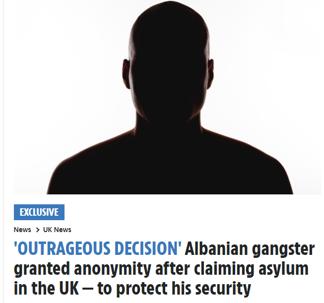 Tabloidët anglezë që kërkojnë emrin e vrasësit shqiptar