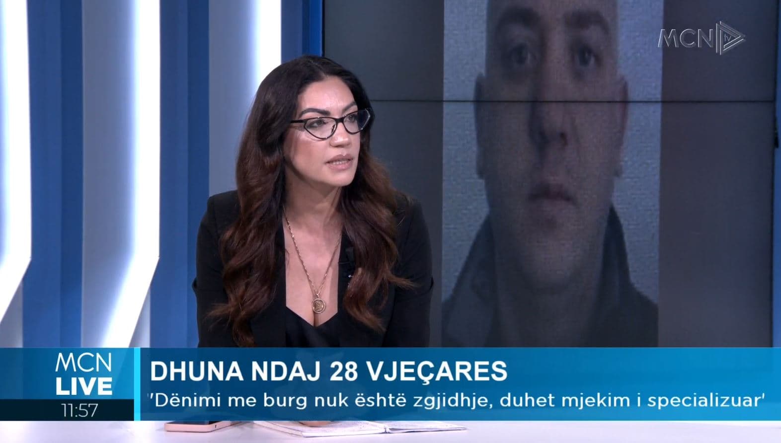 Dhuna ndaj së resë/ Llabani: Ekspertim shëndetit mendor të të dyshuarit, me këmbën e tavolinës godiste vajzën (VIDEO)