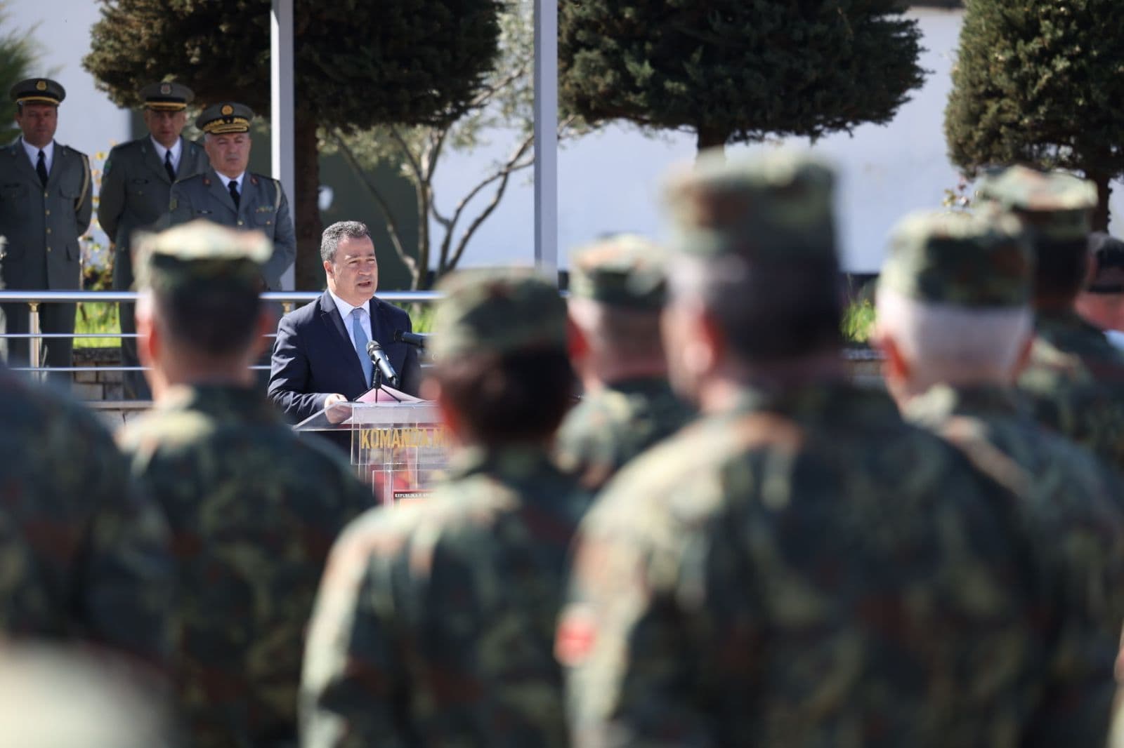 Gjeneral brigade Ferdinant Dimo, merr detyrën e komandantit të ri të Komandës Mbështetëse