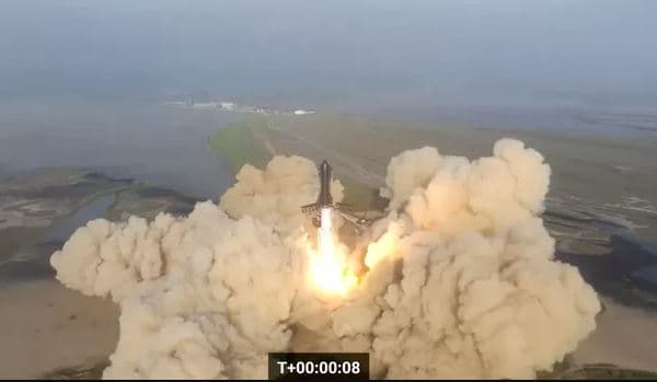 Raketa Starship e SpaceX shpërthen në ajër menjëherë pas ngritjes