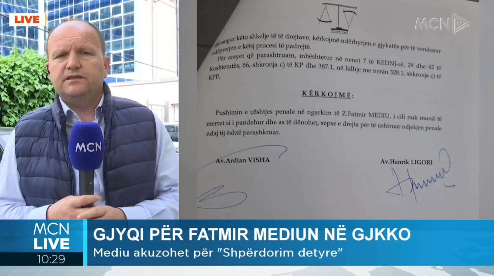 Seanca ndaj Fatmir Mediut/ Pretenca e Prokurorisë jepet më 9 maj, avokatët kërkojnë pushimin e çështjes (VIDEO)