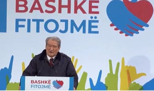 Berisha në Kamëz: Më 14 maj shpërbëjmë pushtetin monist të Edi Ramës