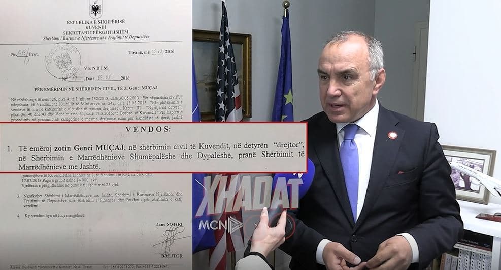 Kuvendi i Shqipërisë nuk zbaton ligjin, “Xhadat” denoncon rastin e Ambasadorit