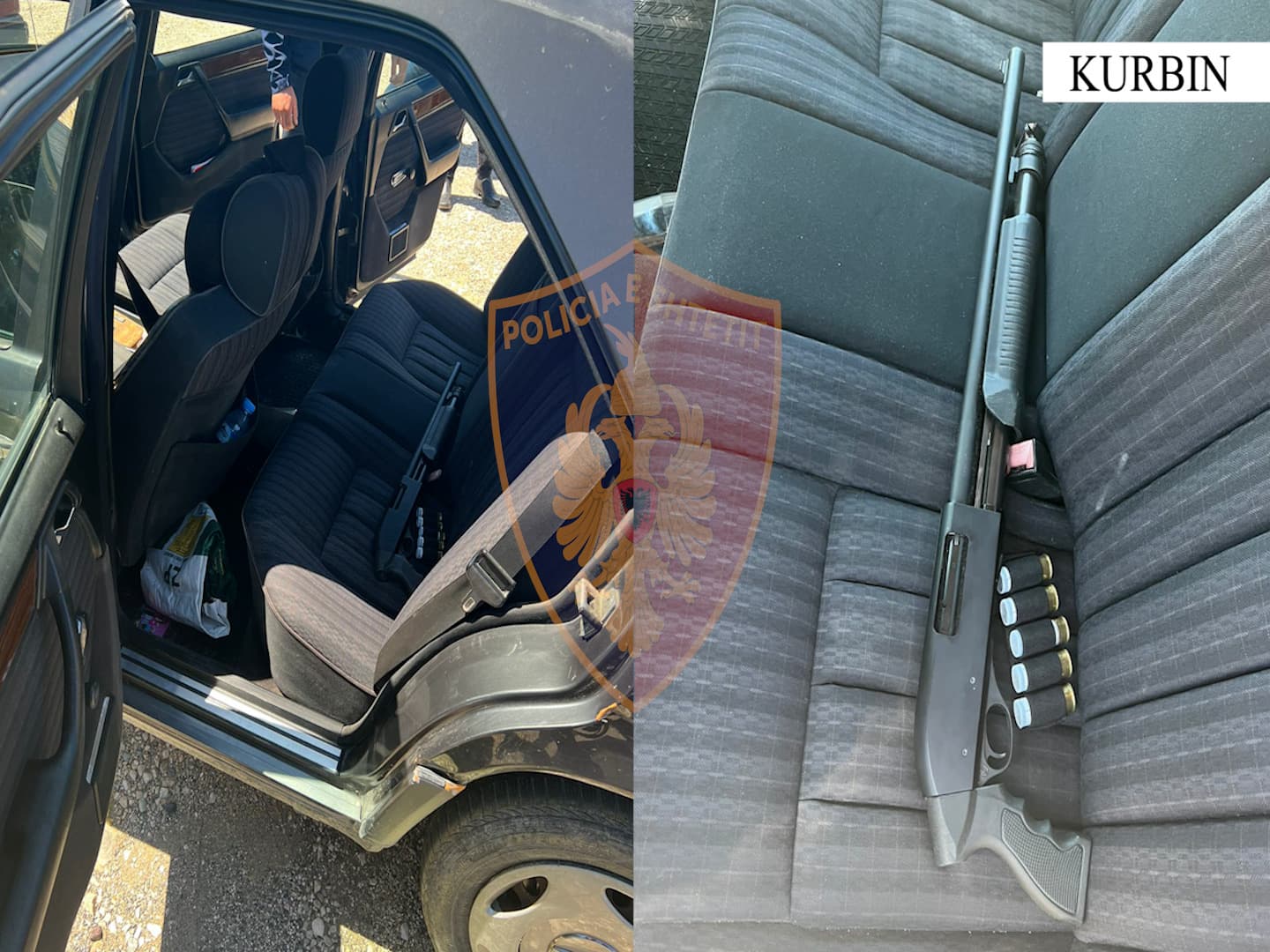 Kërcënon me armë punonjësit e firmës që po shtronin rrugën, pranga një personi në Kurbin