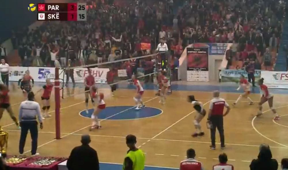 Volejboll për femra/ Partizani fiton titullin kampion, mposht Skënderbeun në finale