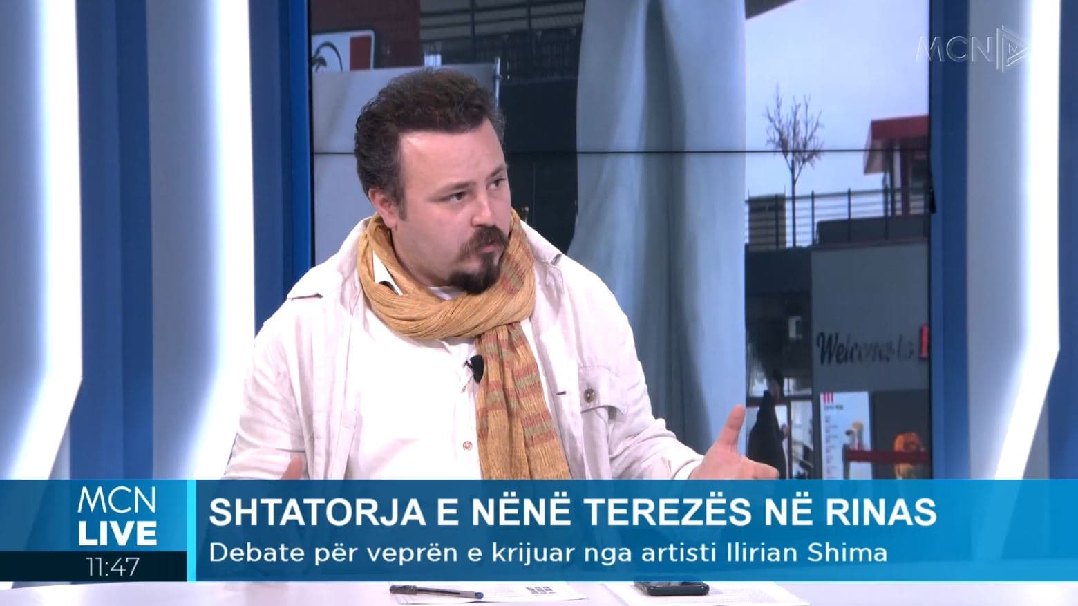 Shtatorja e Nënë Terezës në Rinas, Tanini: Arritje fenomenale e artit shqiptar, ka mistiken e botës myslimane (VIDEO)