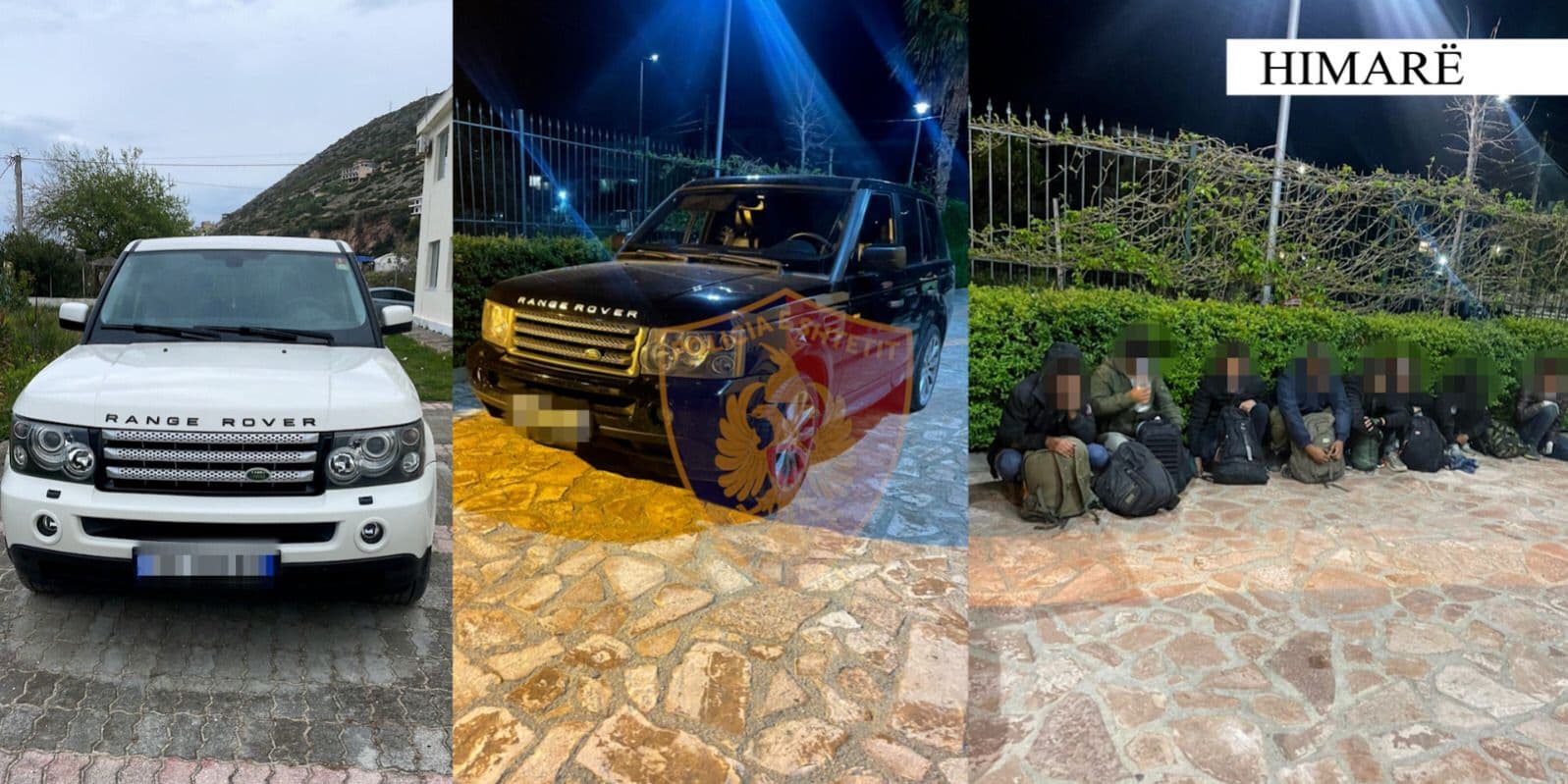 Transportonin me Range Rover emigrantë, kapet një person në Himarë, një tjetër në kërkim