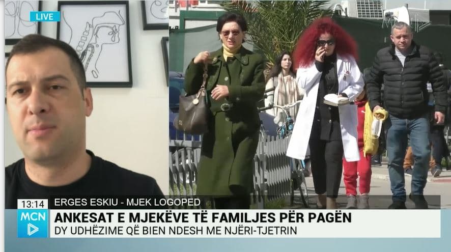 Rritja e pagës për mjekët, Eskiu: Premtimi për efekt elektoral,  vlerësimi duhet të bëhet në bazë të performancës (VIDEO)