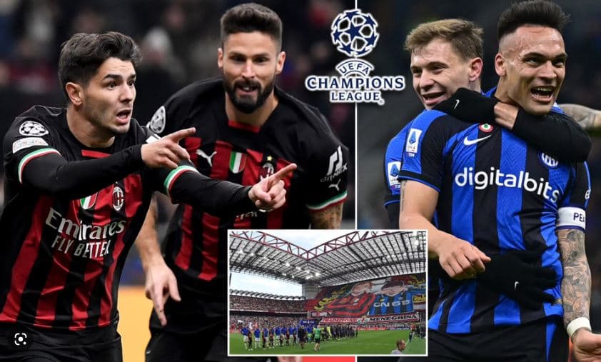 Derbi Milan-Inter në gjysmëfinalen e Champions League, zbulohen formacionet zyrtare