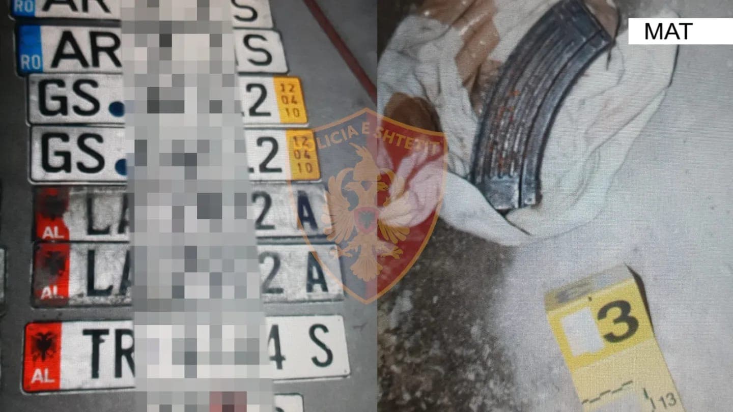 Kanosi një person, në kërkim 29-vjeçari në Burrel, I sekuestrohen 12 targa makinash, 2 policie