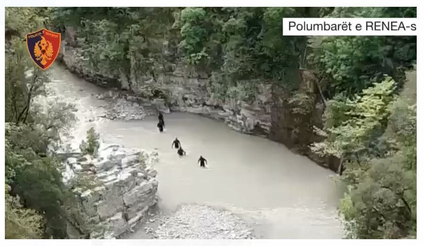Gjendet pas 3 ditë kërkimesh trupi i turistit të mbytur në kanionet e Osumit