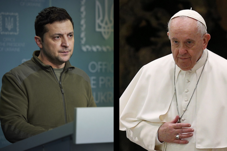 Zelensky do të takohet me Papa Françeskun të shtunën
