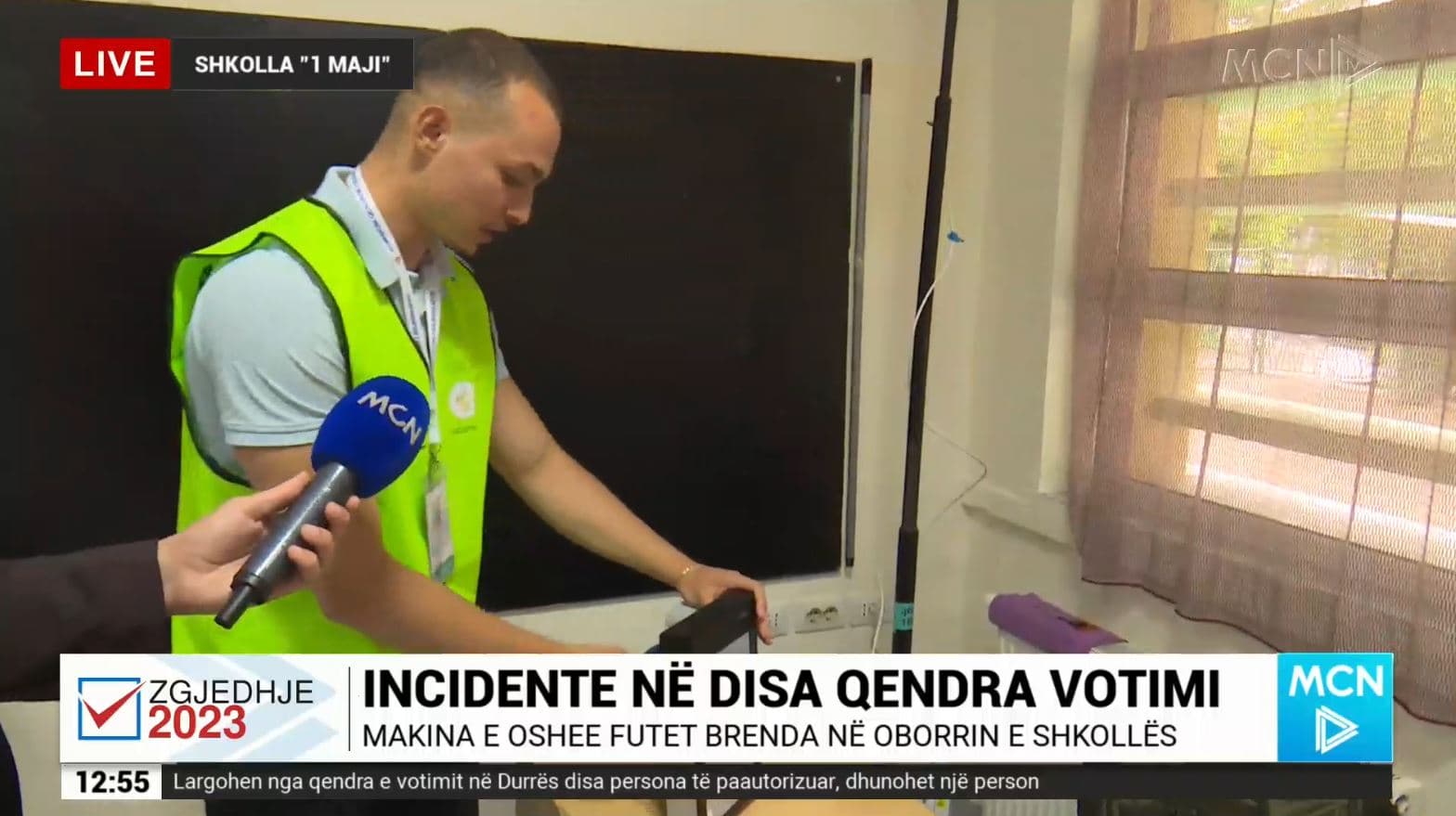 Shkolla “1 Maji” në Tiranë, operatori: Pajisja Elektronike e Identifikimit nuk u testua