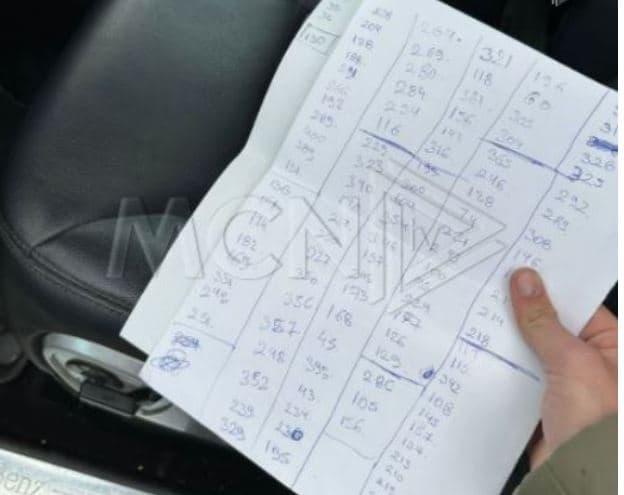 Zhabina: Një vëzhgues nga PS mban shënim numrat dhe kodet e fletëve të votimit në Mat