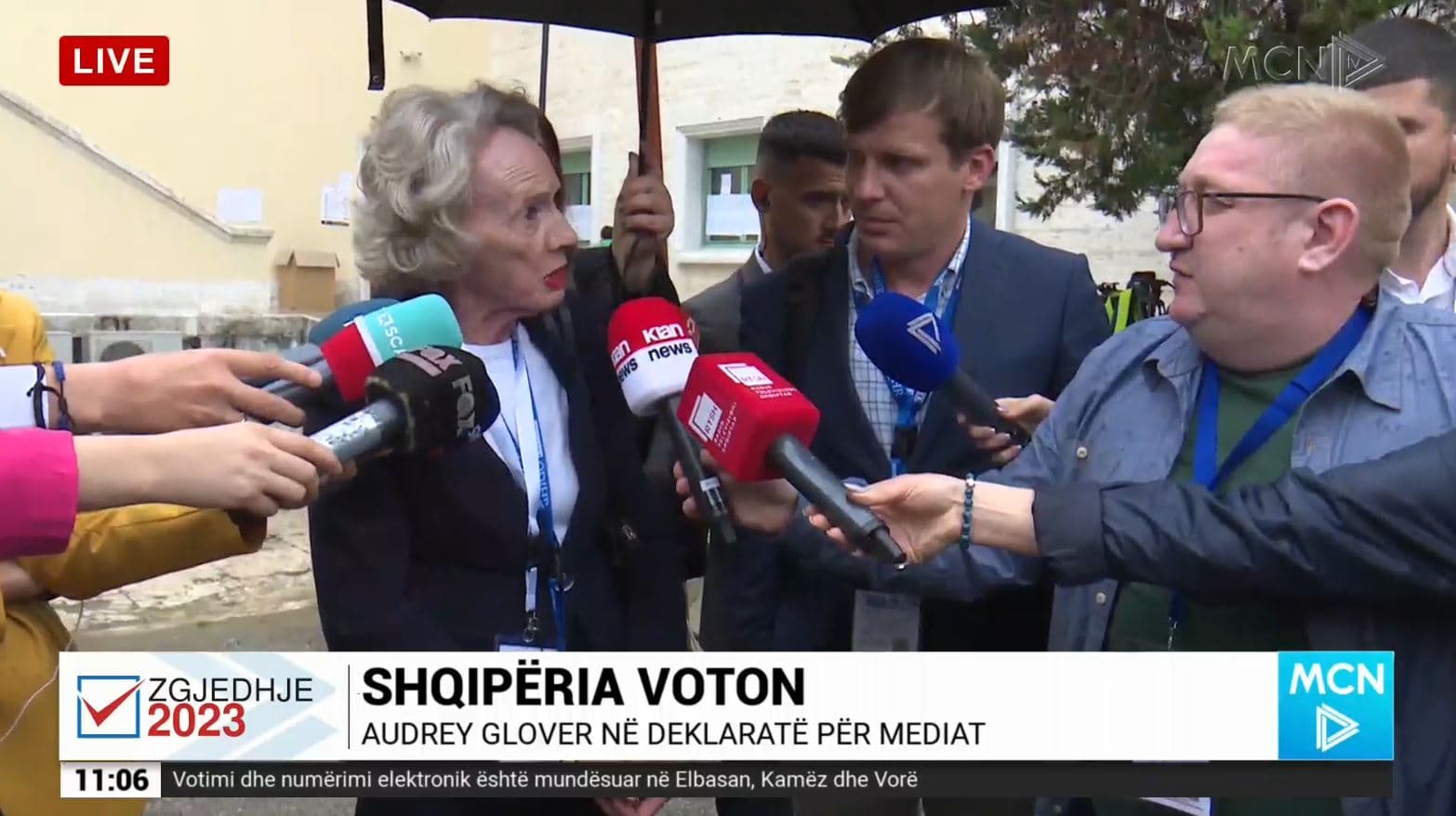 Glover: Do vëzhgojmë deri në fund gjithë procesin e votimit. Ndjekim nga terreni procesin elektronik