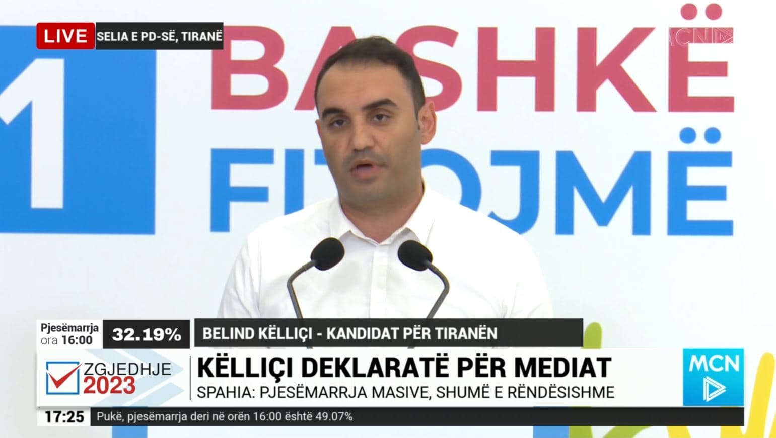 Belind Këlliçi: Po luajmë në finale, dilni votoni