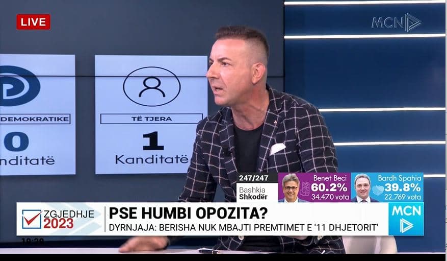 Dyrnjaja: Berisha përgjegjës për humbjen e opozitës, nuk mbajti premtimet e ’11 Dhjetorit’