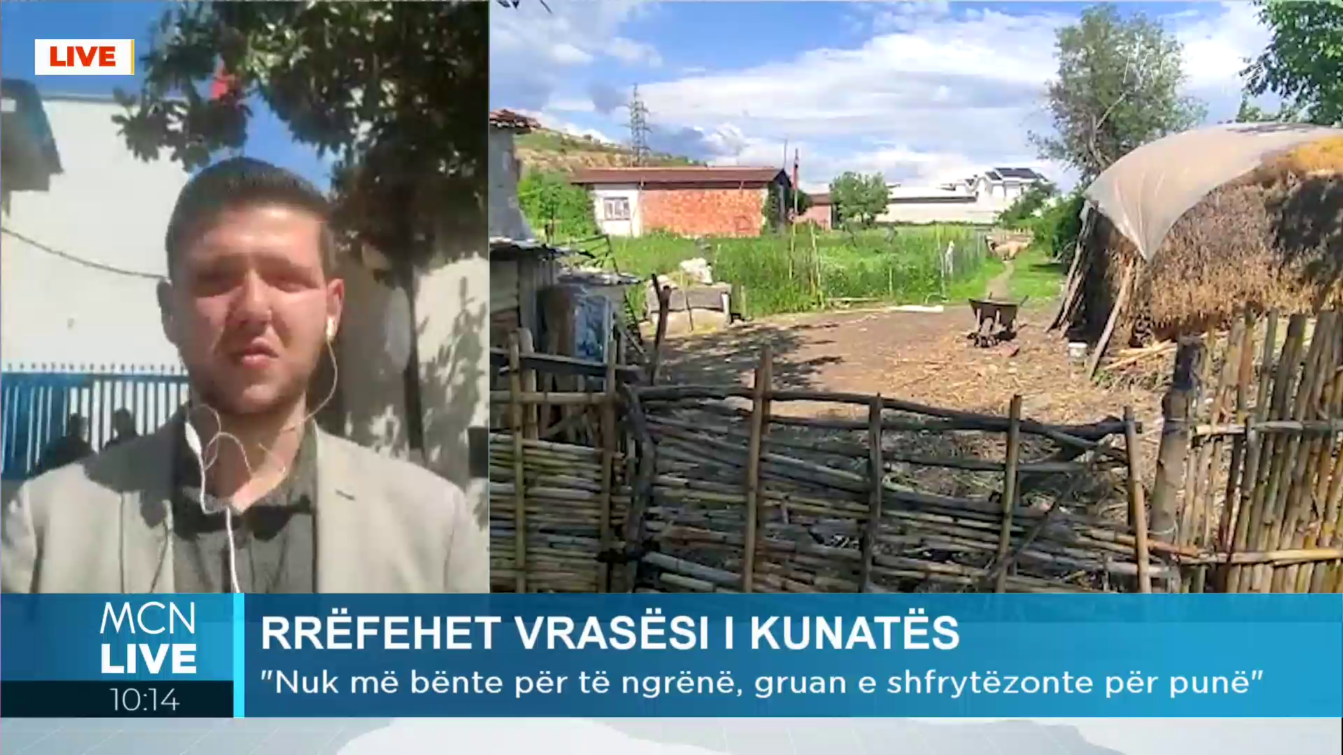 Vrau kunatën, autori nuk shfaq pendesë (VIDEO)