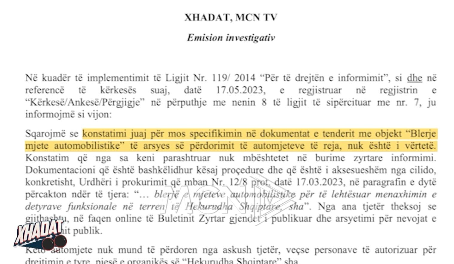 Xhadat- Institucioni i falimentuar shpenzon miliona para nga buxheti i shtetit për makina luksoze (VIDEO)