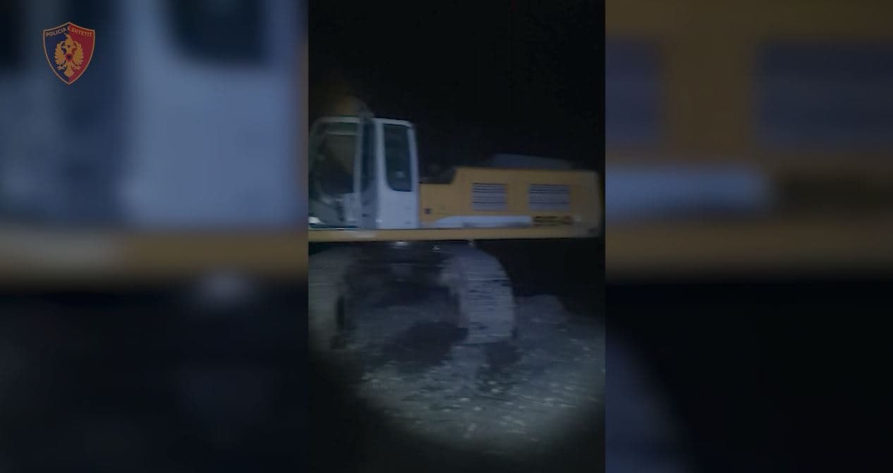 Gërryente gjatë natës inerte në shtratin e lumit Mat, arrestohet 32-vjeçari