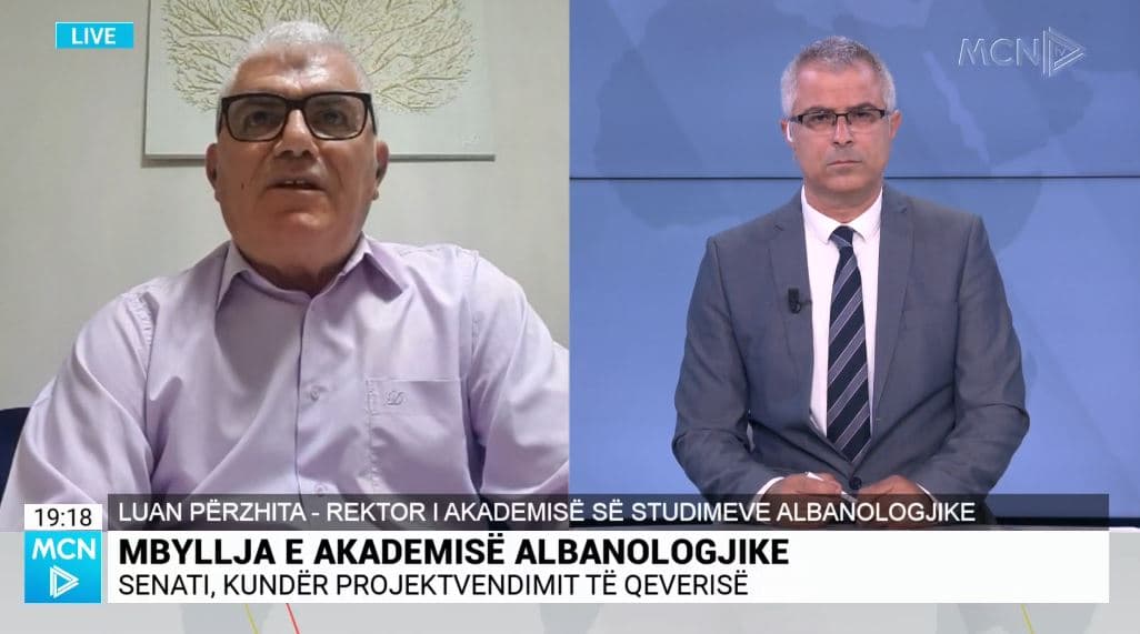 Mbyllja e Akademisë Albanologjike, Përzhita: Jemi vënë në dijeni nga mediat, rrezikohet të mos ketë më projekte kërkimi në Shqipëri (VIDEO)
