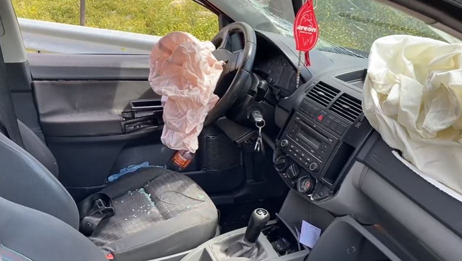 Përplasen dy makina në Gjirokastër-Jorgucat, plagosen dy persona