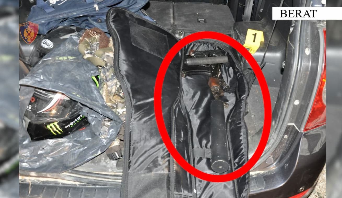 Parandalohet atentati me silenciator në Berat, në kërkim 3 persona, pjesë e një grupi kriminal