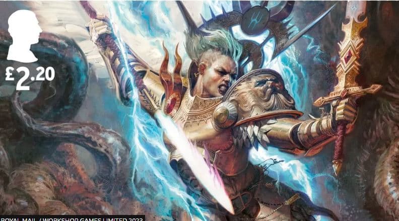 Royal Mail nxjerr në shitje pulla për 40 vjetorin e Warhammer