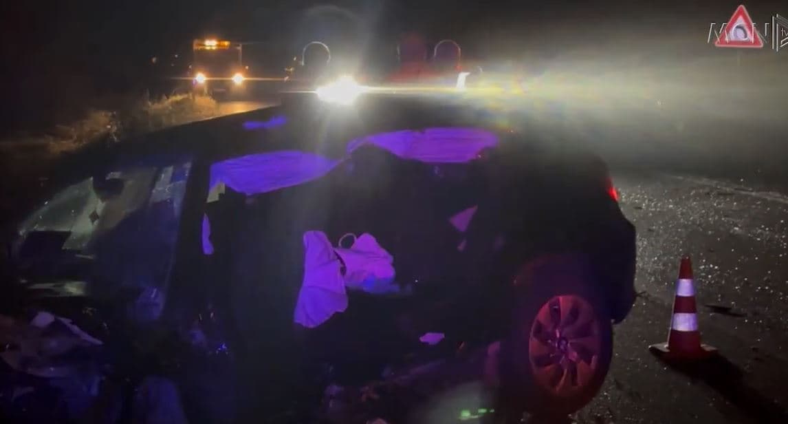 Shtatë të plagosur në rrugën e kombit, 3 prej tyre të mitur (VIDEO)