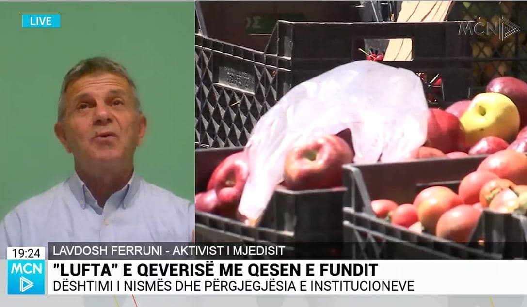 ‘Lufta’ e qeverisë me qeset, Ferruni: Kemi përdorim masiv, duhet të rikthehemi te riciklimi