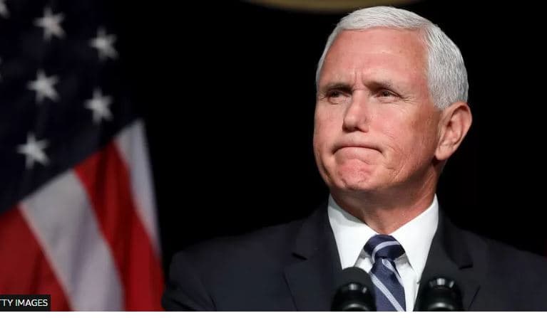 Ish-zëvendëspresidenti Mike Pence shpall kandidaturën për president të SHBA-së