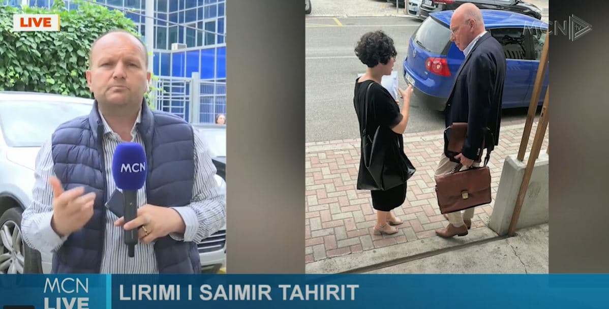 Lirimi i Saimir Tahirit, MCN siguron foton e përfaqësuesit të ONM në gjykatë (VIDEO)
