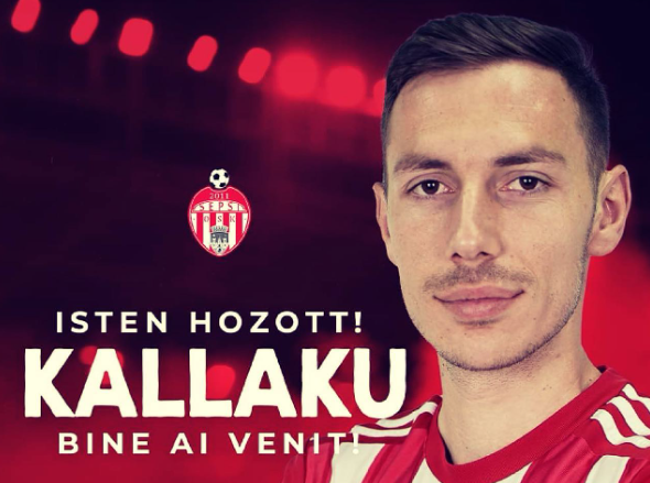 E zyrtarizon klubi, Kallaku transferohet në Rumani