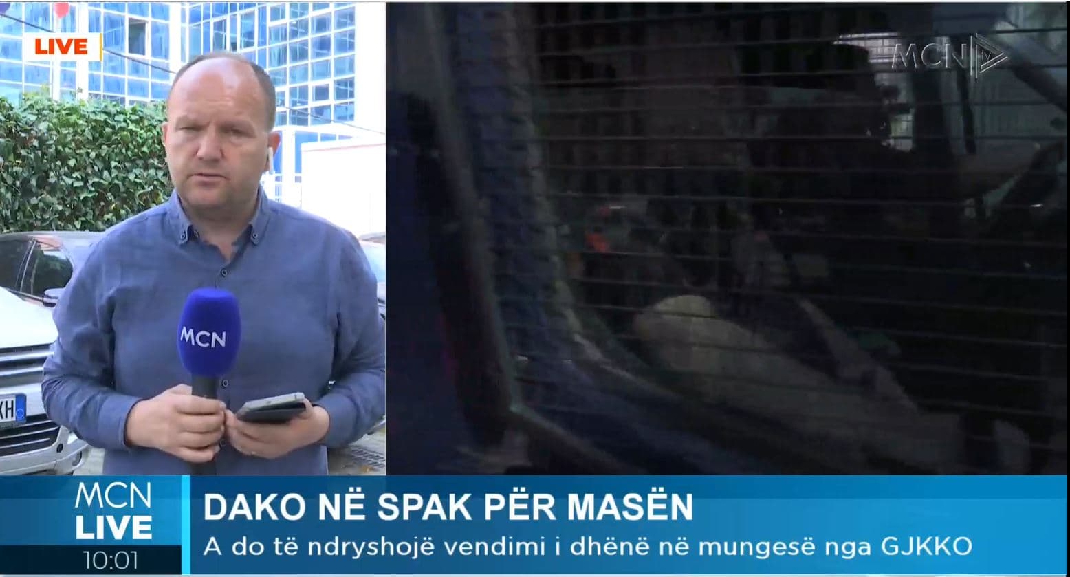 Vangjush Dako del sot para GJKKO, do njihet me masën e sigurisë (VIDEO)