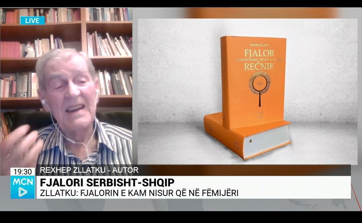 Fjalori serbisht-shqip/ Zllatku: Qëllimi është që dy kombet të mësojnë gjuhën tjetër. Serbishtja ra nga piedestali, nuk ishte i vështirë përkthimi 