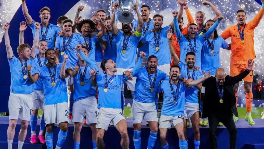 UEFA zgjedh formacionin e vitit në Champions League, dominon Manchester City me shtatë lojtarë