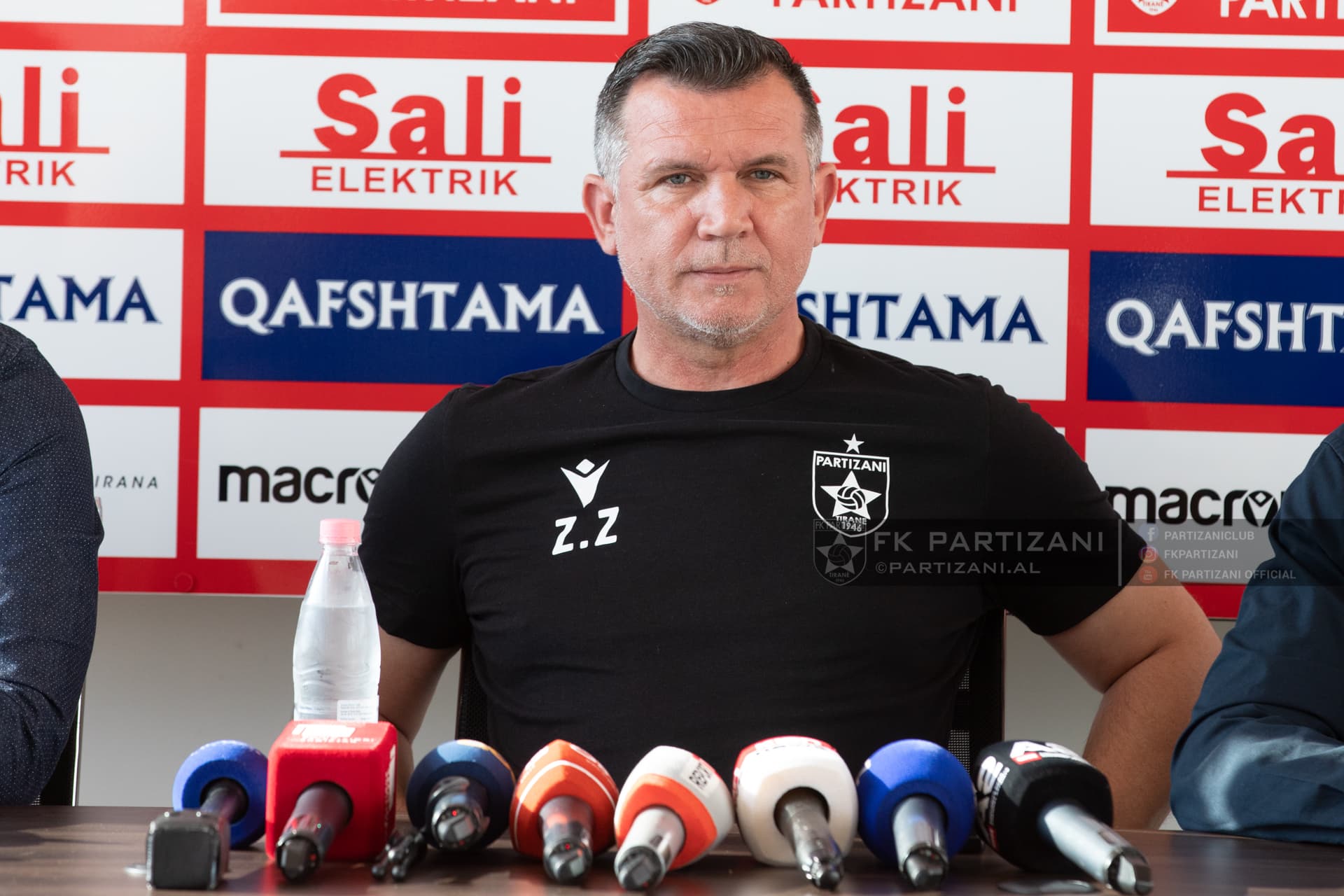 Prezantohet trajneri Zekiç: Partizani, klubi më i madh në Shqipëri. Grezda dëshiron të na bashkohet