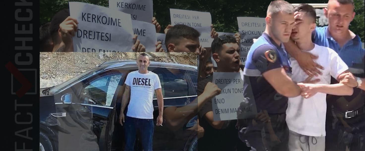 Aksidenti me vdekje i Enjo Saliajt/ Shokët e të riut protestojnë: Gjyqtarët të mos korruptohen 
