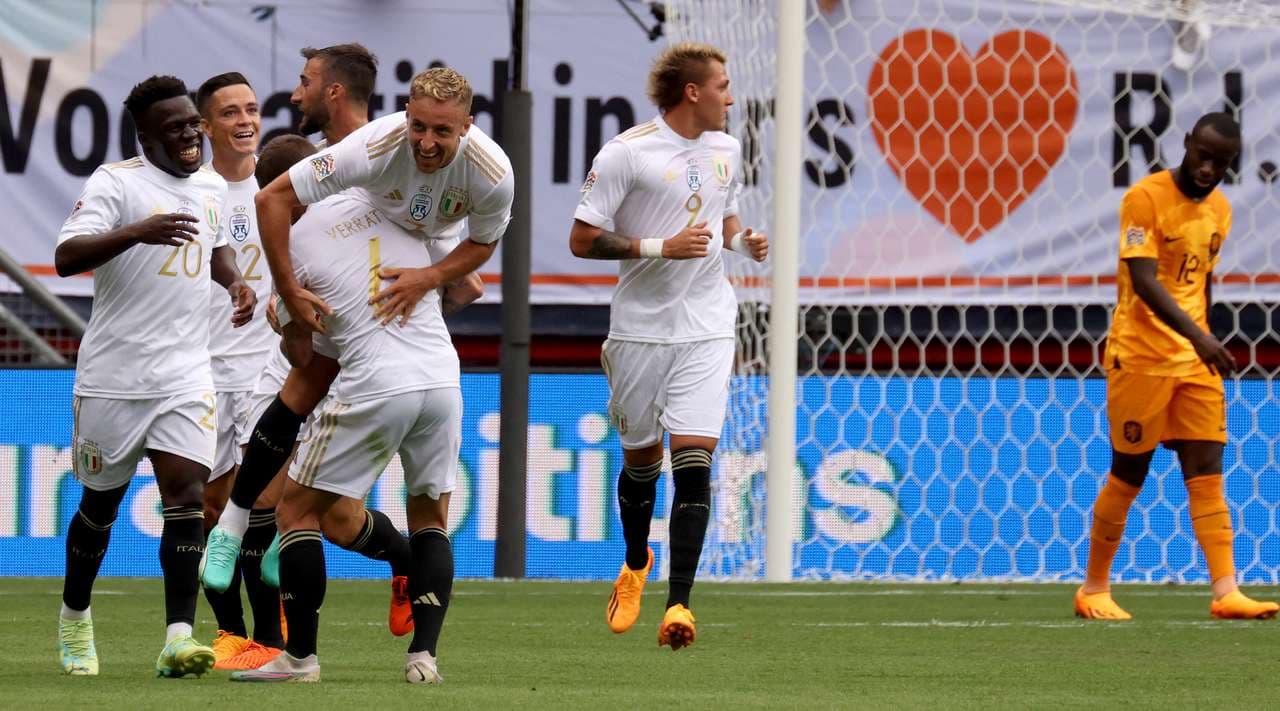 Liga e Kombeve/ Italia kap vendin e tretë, fitore mes spektaklit ndaj Holandës