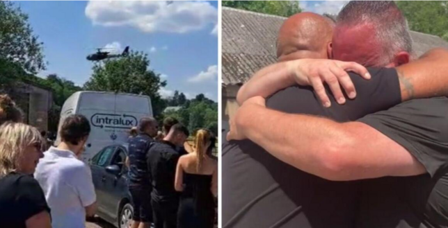 Tiktokeri hiqet i vdekur, shfaqet me helikopter në funeralin e tij (VIDEO)