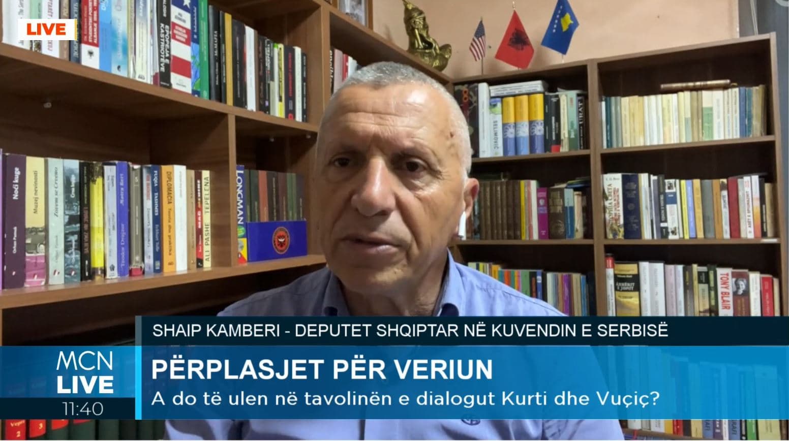 Kamberi: Pala serbe përdor Kosovën për të shmangur problemet e brendshme. Shqetësues komunikimi Rama-Kurti 