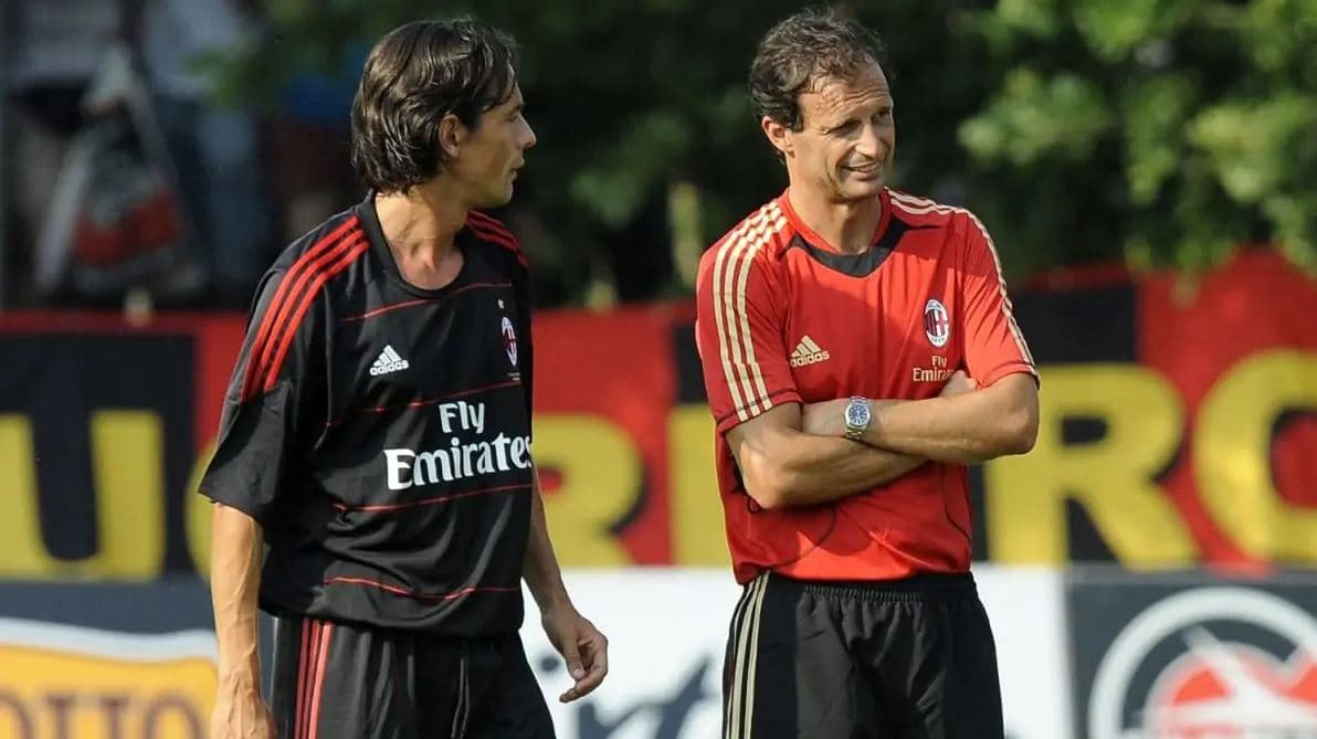 Inzaghi: U tërhoqa nga futbolli për shkak të Allegrit, kisha arritur marrëveshjen për rinovim me Milanin