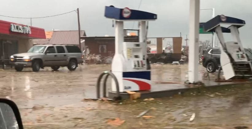 Tornado godet Teksasin, 4 të vdekur