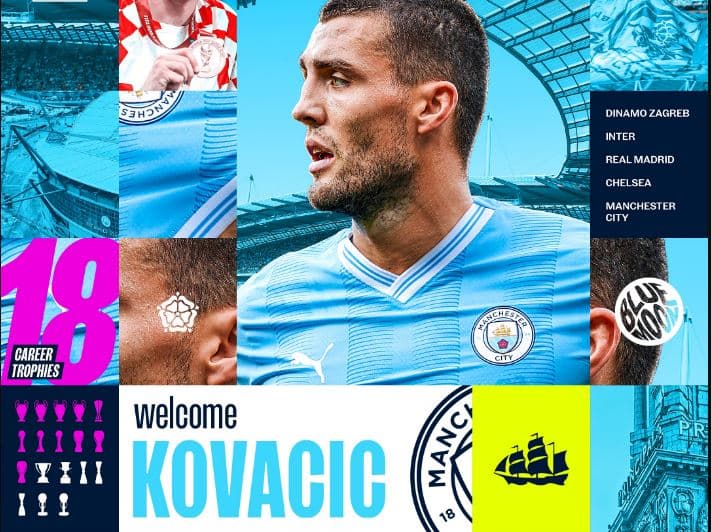 Zyrtare, Kovacic firmos me Manchester City