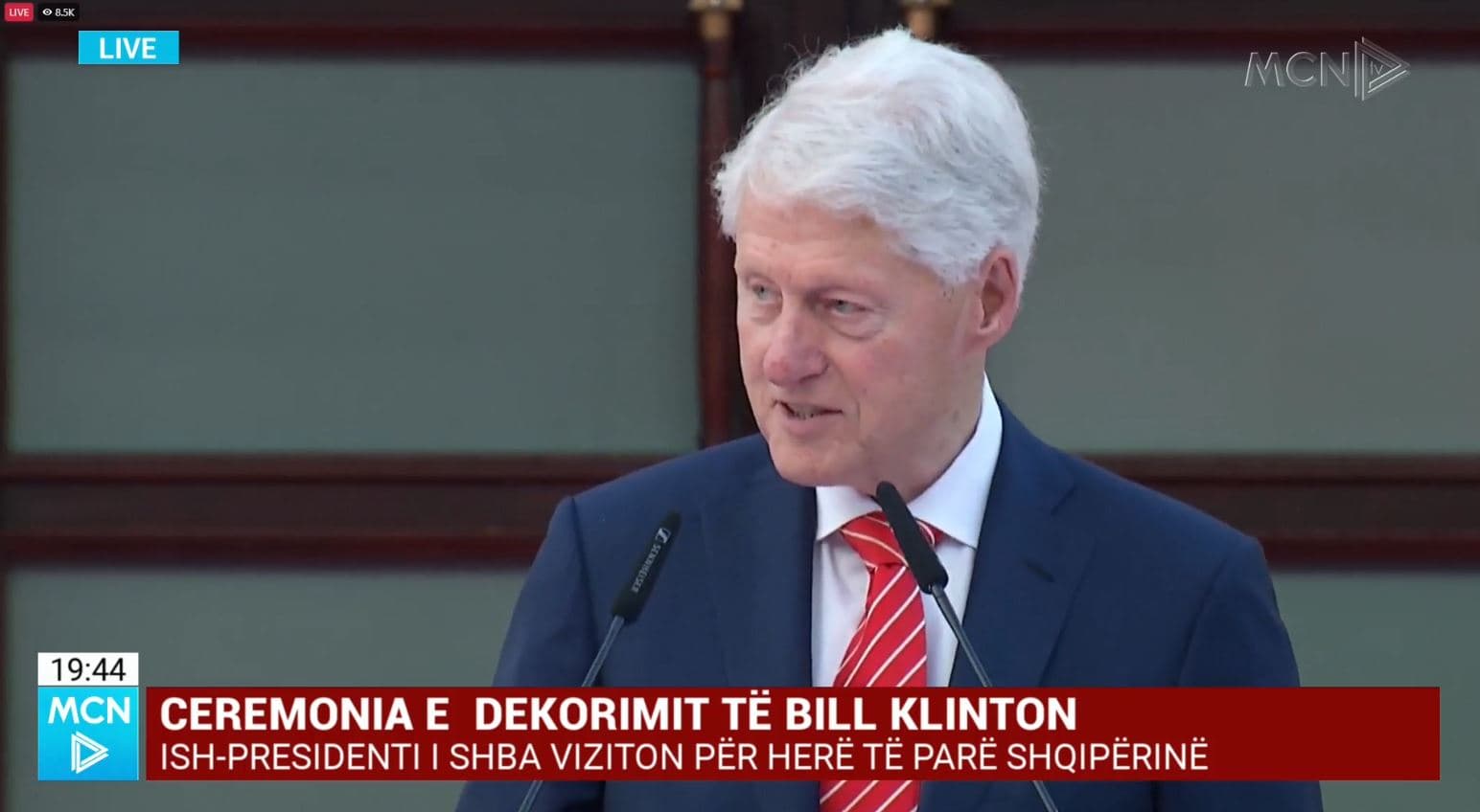 Rama: Shqipëria vendi më pro Amerikan. Clinton: Këtë moment do ta ruaj si thesar në jetën time