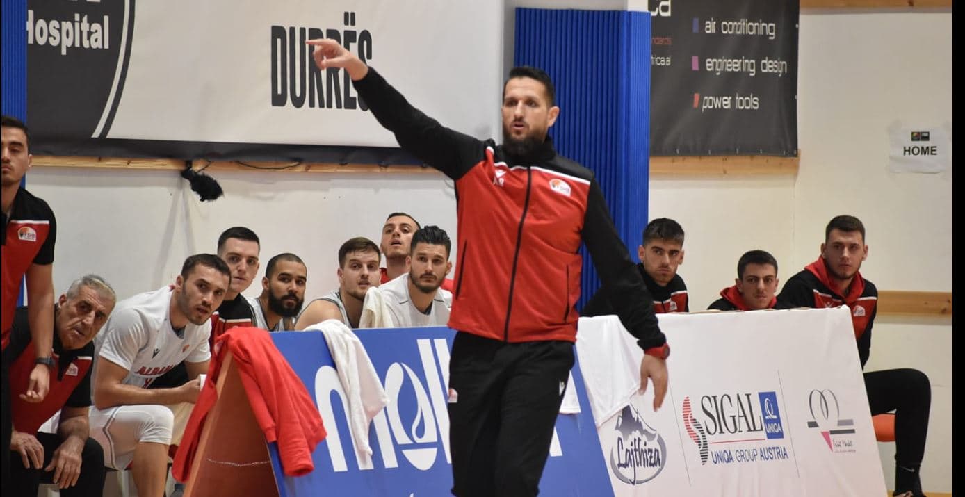 Basketboll/ Trajneri Afrim Bilali jep dorëheqjen nga drejtimi i kombëtares shqiptare