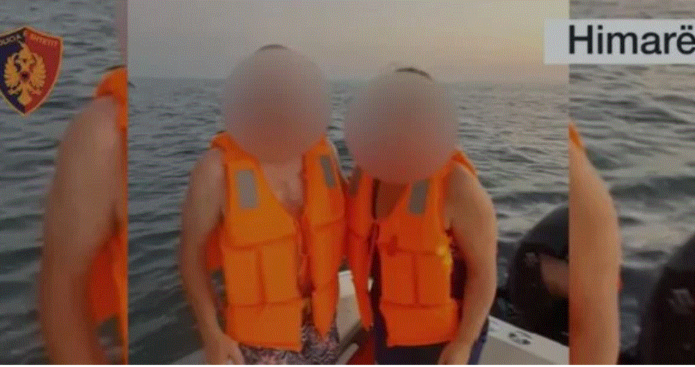 U bllokuan në shkëmbinjtë e Filikurit, shpëtohen dy turistët amerikanë në Dhërmi 