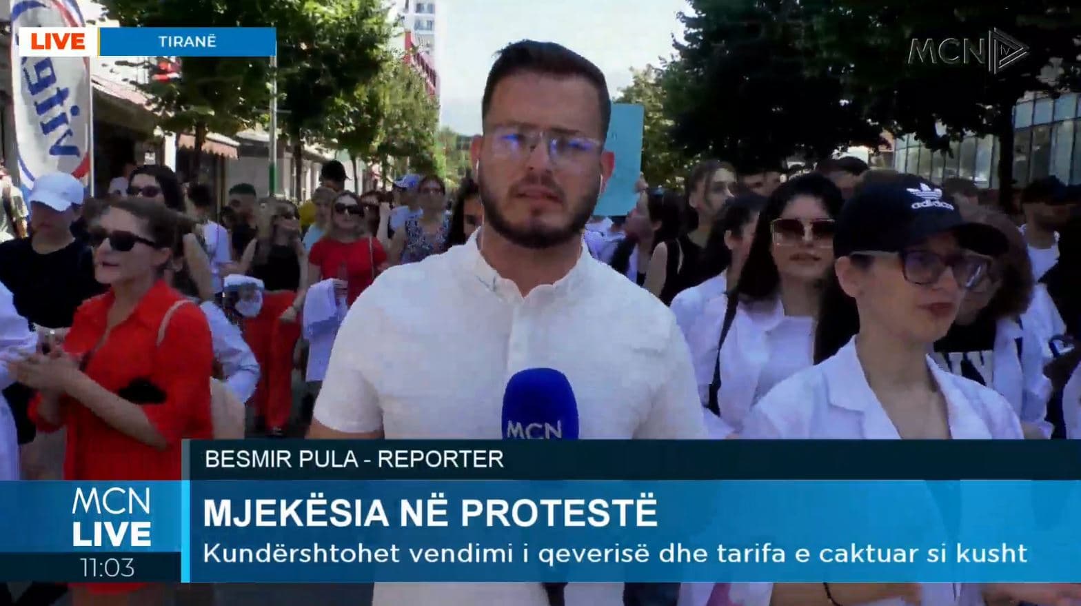 5 vite punë me detyrim në Shqipëri, studentët e Mjekësisë protestë: Kushtëzim i padrejtë (VIDEO)
