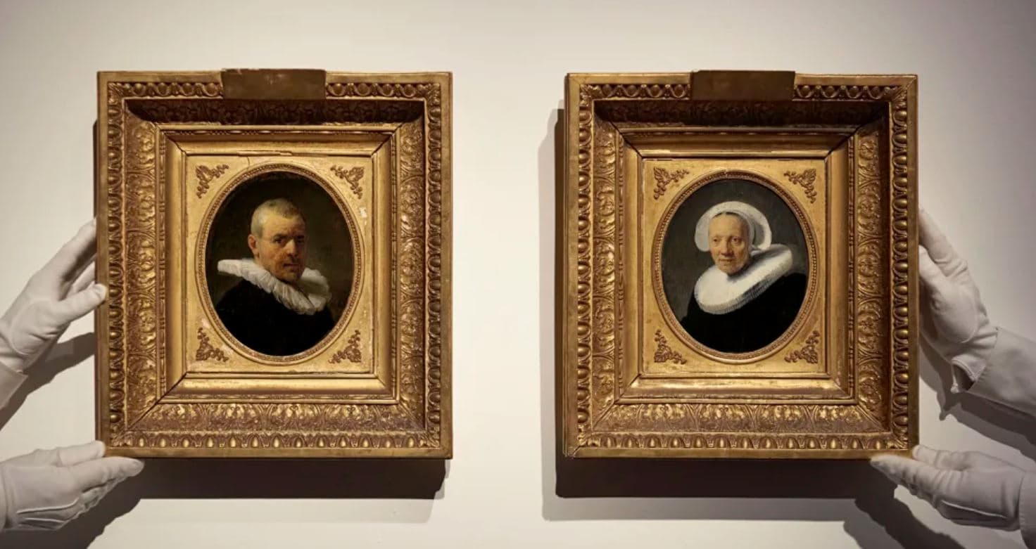 Portretet e panjohura të Rembrandt shiten për 14.2 milionë dollarë